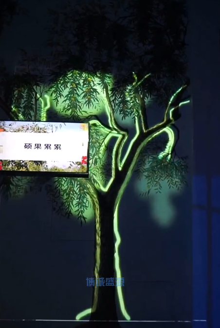 成果樹投影